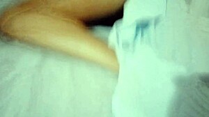 i sneaked in room caught cousin lying panty-less