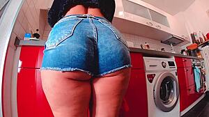 BARE SHORT JEANS HOT PANTS DARE NOW!