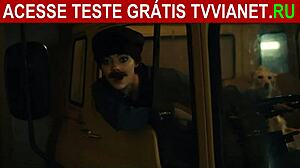 Retro assfucking with erotic anal licking and deep penetration