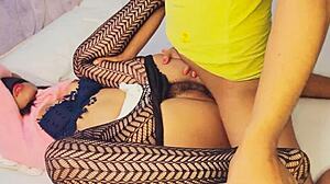 Tight Desi Girl's Hotel MMS Chudai Begs for More?