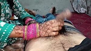 indian bhabhi bound and bent over takes massive cock deep in hardcore doggystyle assfucking with hindi moans