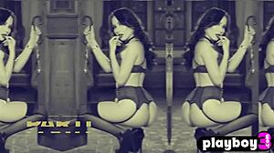 Petite Asian Milf's Bubble Butt Teases in Lingerie Before Naked Reveal