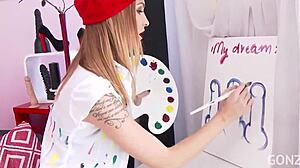 oh god i'm riding so hard craving that triple anal stretch my filthy ass and pussy squirt everywhere