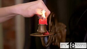 My18teen hot brunette saggy tits teen slams anal buttplug. Dildo wrecks tight pussy hard!