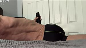 Solo pelvis massage hints at release