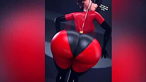 The Incredibles characters in a thrilling compilation of key moments