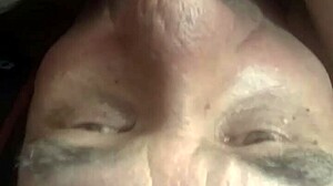 amateur senior couple swaps licks in steamy 69 pov pose