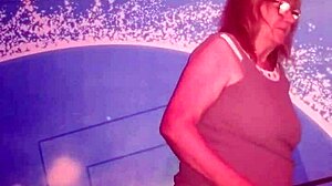 She ties up slave Ebed for foot worship and total BDSM submission games