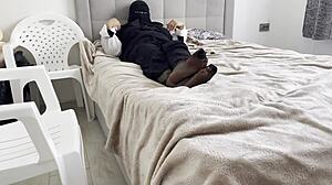 Fresh From Shower, Stepmom Lures Steps on for Secret Pussy Pounding