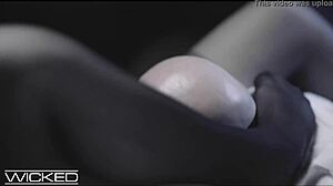 WICKED BLONDE KENZIE TAYLOR RIDES HUGE COCK WITH SLoppy DEEPTHROAT AND BIG TITS BOUNCING