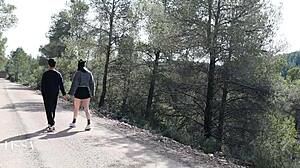 risky piss play sparks wild public fuck