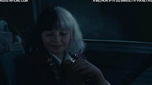 Retro assfucking with erotic anal licking and deep penetration