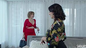 Sara Jay's Dream Cunnilingus Duo with Big Tits Action