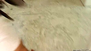 ariana grand laps mandy armani's pussy in steamy pov girl on girl cunilingus