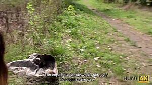 hunt4k. naughty wife loves cash for outdoor anal with stranger uh i mean...