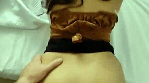 asian babe swallows white cock raw on first tinder date