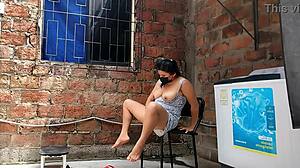 i secretly record my curvy latina neighbor fingering her huge tits juicy pussy until she catches me shaking ass