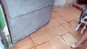 what if neighbors caught you filming homemade milf porn video?