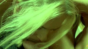 my cute blonde teen friend taida v spreads shaved pussy for my dildo fuck