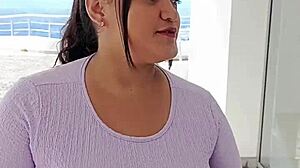 Hot real estate agent trades her wet pussy for the property sale... big tits ebony bride rides hard