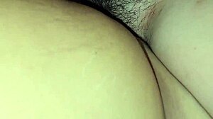tv con mi hermanastra turns into wild pussy pounding creampie