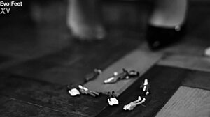 bia roman dominates as femdom foot goddess in heels