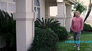 my slutty blonde wife cheats with big tits during property manager's deep inspection