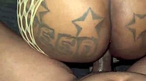 stripper begs for facial but takes huge creampie load