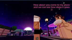 woman spots my bulge drops to knees for big cock pounding