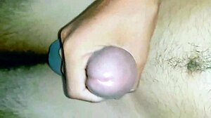 i miss cock so much, fingering while giving this boner a hot massage