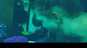 she drools messy on his cock before sloppy riding turns reality wild