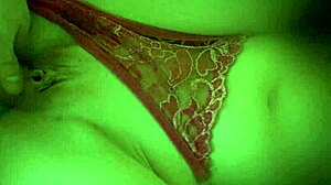 Colleague Yanks Panties Aside for Hot Fuck