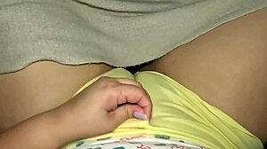 i love fingering my juicy latina milf pussy before heading to work