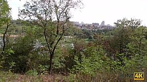 hunt4k. naughty wife loves cash for outdoor anal with stranger uh i mean...