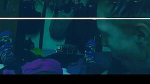 she drools messy on his cock before sloppy riding turns reality wild