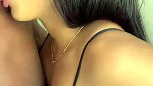 i cant stop as cute latina gf licks my nipples nonstop then sucks wild amateur fun