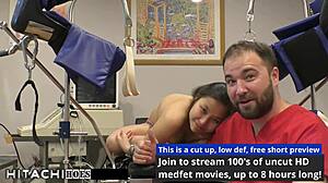 Become Doctor-Tampa And Force Hitachi Orgasms On Sexy Patient Raya Nguyen!
