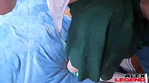 Slutty College Scouts Lexi Lore Deepthroats And Fucks For That Medal