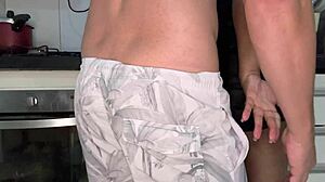 brazilian maid resists but ends up creampied full of hot cum in her pussy!