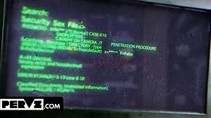 Cheerleader's SLOPPY BLOWJOB leads to FUCKING CAVITY SEARCH at shop