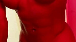 watch shemale bya lessa stroke her big cock bareback till massive cumshot