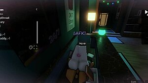 i fuck cute bookworm femboy librarian's tight ass in library stacks