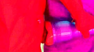 watch shemale bya lessa stroke her big cock bareback till massive cumshot