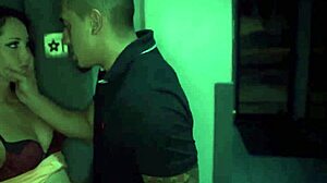 Who knew a cash machine delivers hardcore strap-on bondage to bound teen?