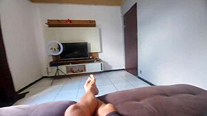 Wife confesses wild night out to shocked husband who unloads huge cumshot