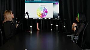 i showed off my blowjob skills and got my tits sucked after saying i'd date fans - carol rhcp sheer red