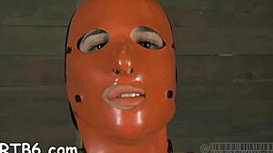 nasty euro slut sucks and fucks cock hard in wild bdsm punishment scene