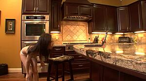 Does horny 18-year-old Katie Marie crave monster cock anal deepthroat cumshot? 