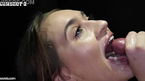 sera with that gloryhole blowjob on big cock wouldn't you suck teen brunette cumshot too?