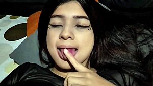 they fucked this submissive latina so hard until she was exhausted in real homemade action